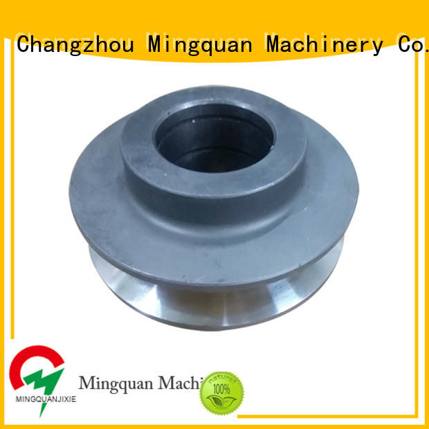 coated custom cnc aluminum parts factory price for machine Mingquan Machinery