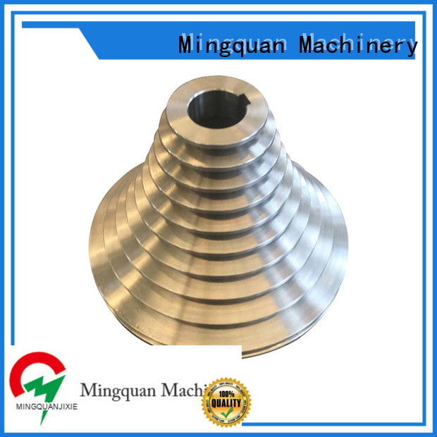 Mingquan Machinery accurate small aluminum parts with good price for turning machining