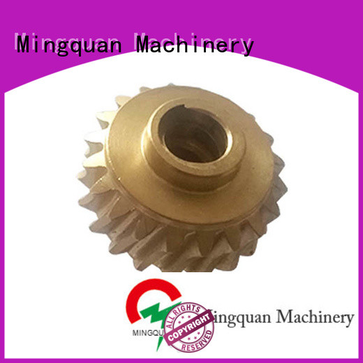 Mingquan Machinery good quality aluminum machining part supplier for machinery