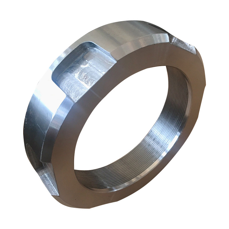 Customized Diameter Steel Flanges / Stainless Steel Precision CNC Machining Big Size Flange