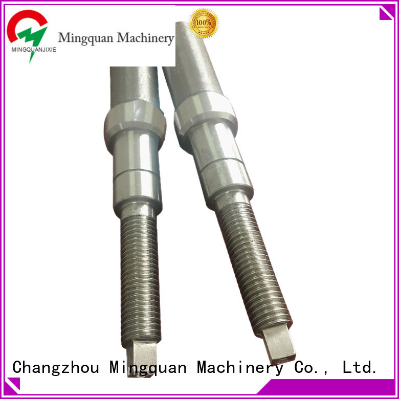 Mingquan Machinery customized 316 stainless steel shaft for workplace